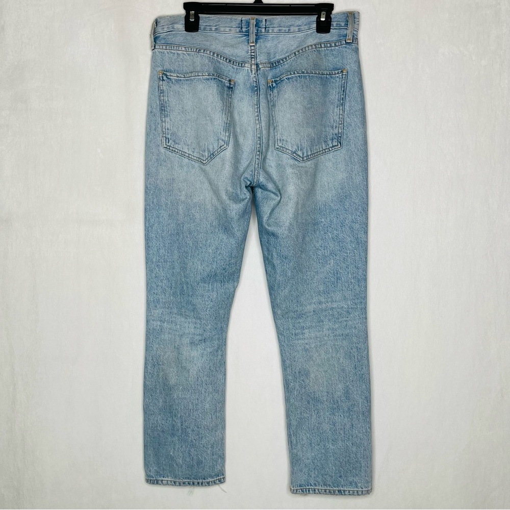 Agolde Riley High Rise Straight Crop Jeans - Picture 9 of 9